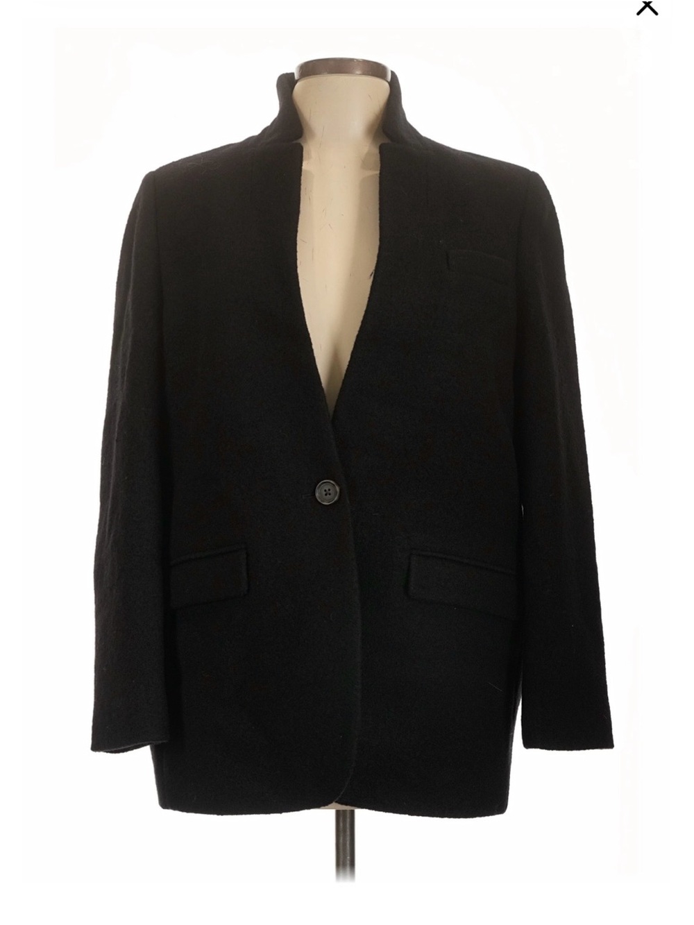 Navy Single-Button Blazer - Picture 5 of 5